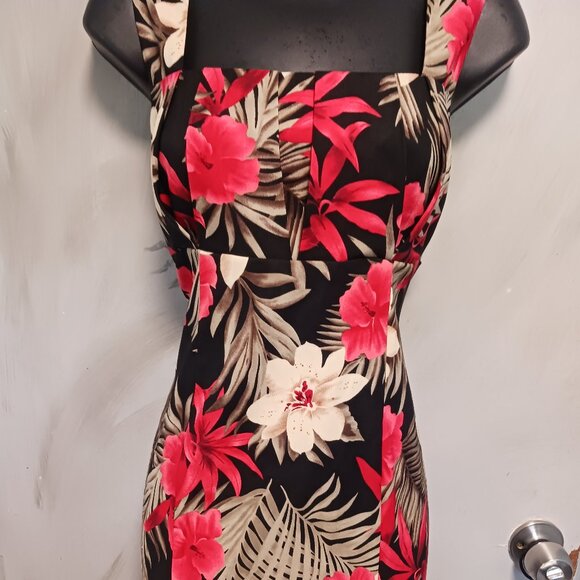 Perceptions Tropical Dress - Picture 2 of 7